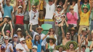 Anonymous “Daryl” character reminds Aussies to catch the Cricket Test Series